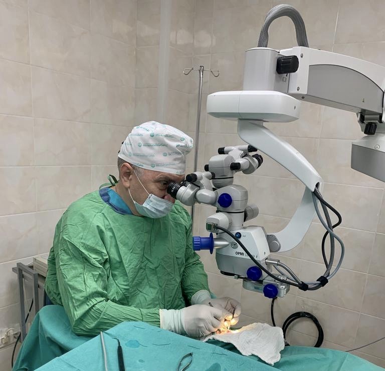 Видновские врачи сохранили глаз ветерану войны